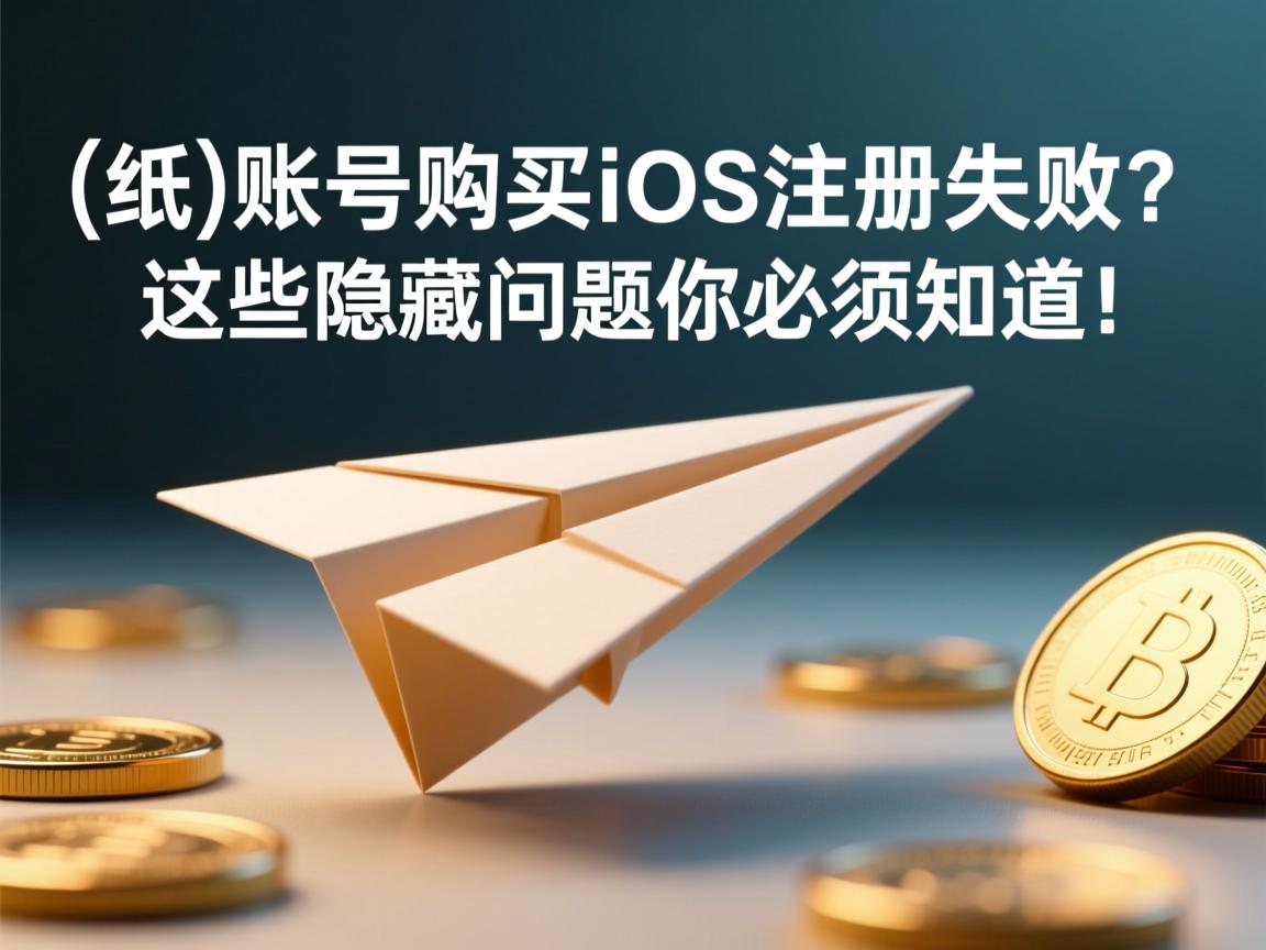 }纸飞机账号购买iOS注册失败？这些隐藏问题你必须知道！