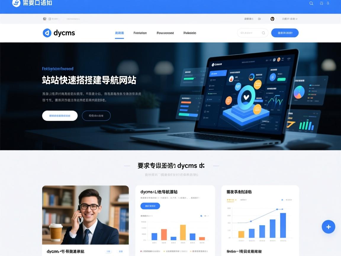需要口语化，但又要专业，所以我要用轻松的语气，同时提供有价值的信息。比如，可以加入一些实际案例，说明dycms如何帮助站长快速搭建导航网站，或者对比其他导航源码，突出dycms的优势