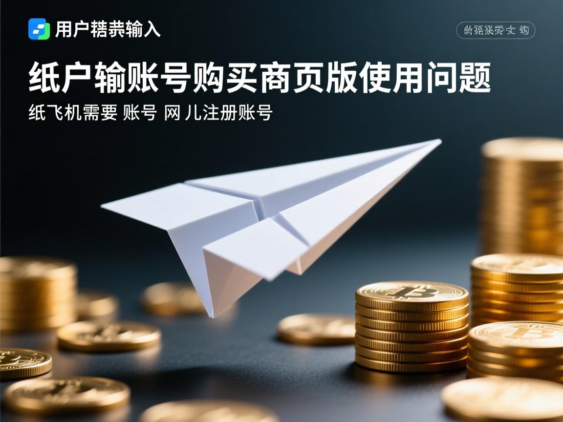 用户提供的输入是纸飞机账号购买网页版使用问题,纸飞机注册账号。所以，我需要围绕这两个主题展开。文章结构要总分总，开头要有噱头，吸引读者，中间详细分析问题，结尾总结升华