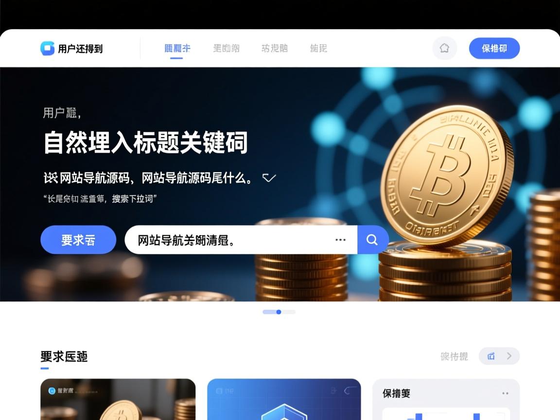 用户还提到要自然埋入标题关键词，比如设计网站导航源码、网站导航源码是什么等长尾关键词和流量词，以及搜索下拉词。这意味着我需要在文章中合理分布这些关键词，但不要堆砌，保持自然