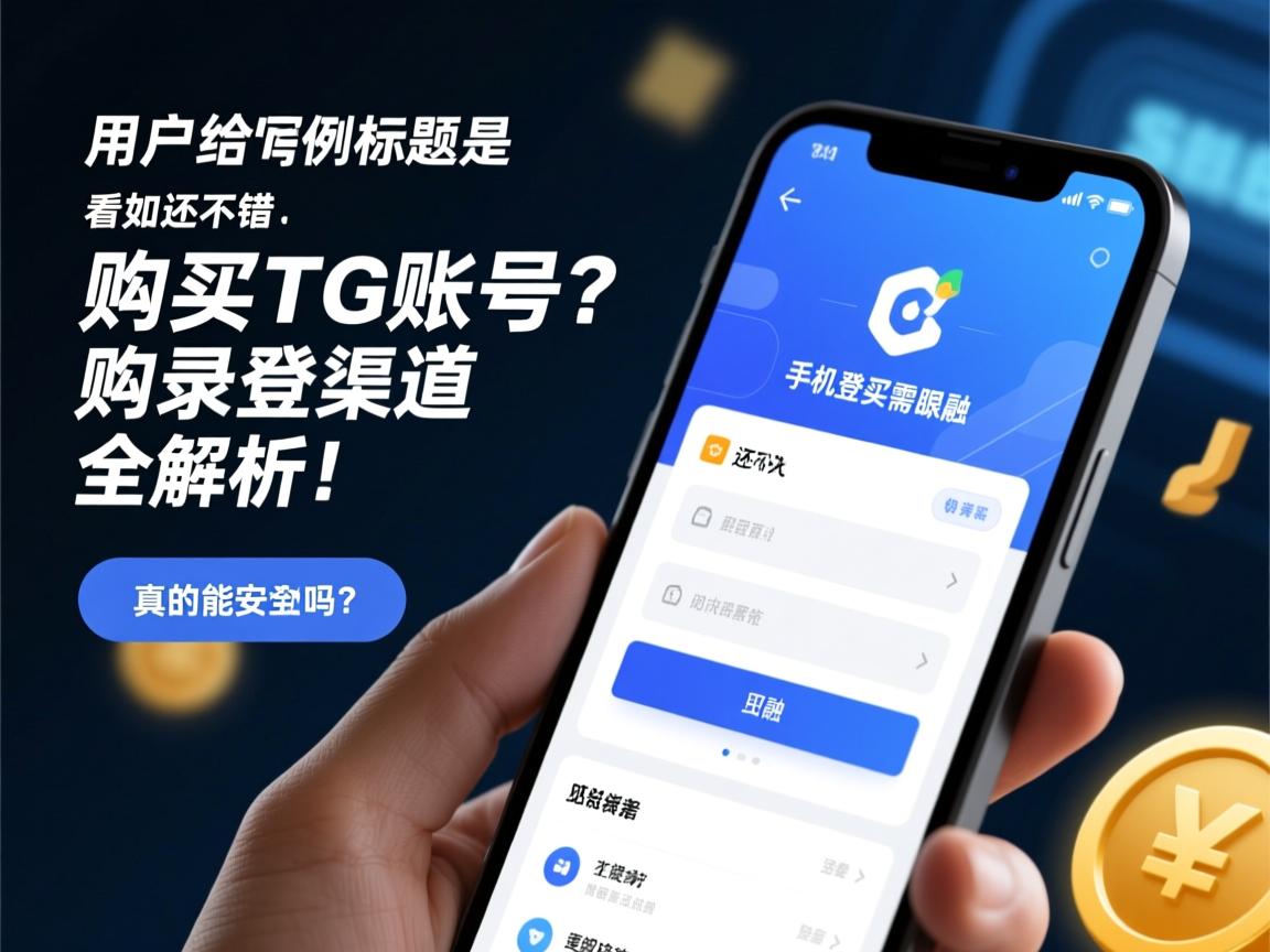 用户给的示例标题是如何购买TG账号？手机登录购买渠道全解析！看起来还不错，但可能需要更吸引眼球。比如，可以加入一些疑问词，比如真的能买到吗？或者安全吗？来引起读者的兴趣