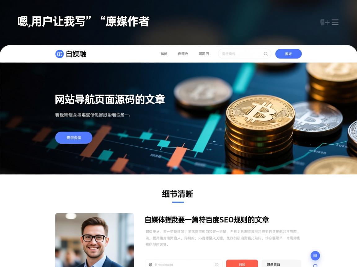 嗯，用户让我写一个关于网站导航网页源码的文章。首先，我需要理解用户的需求。他们可能是一个自媒体作者，想要一篇符合百度SEO规则的文章，标题要吸引人，内容要埋入关键词，同时保持原创和可读性