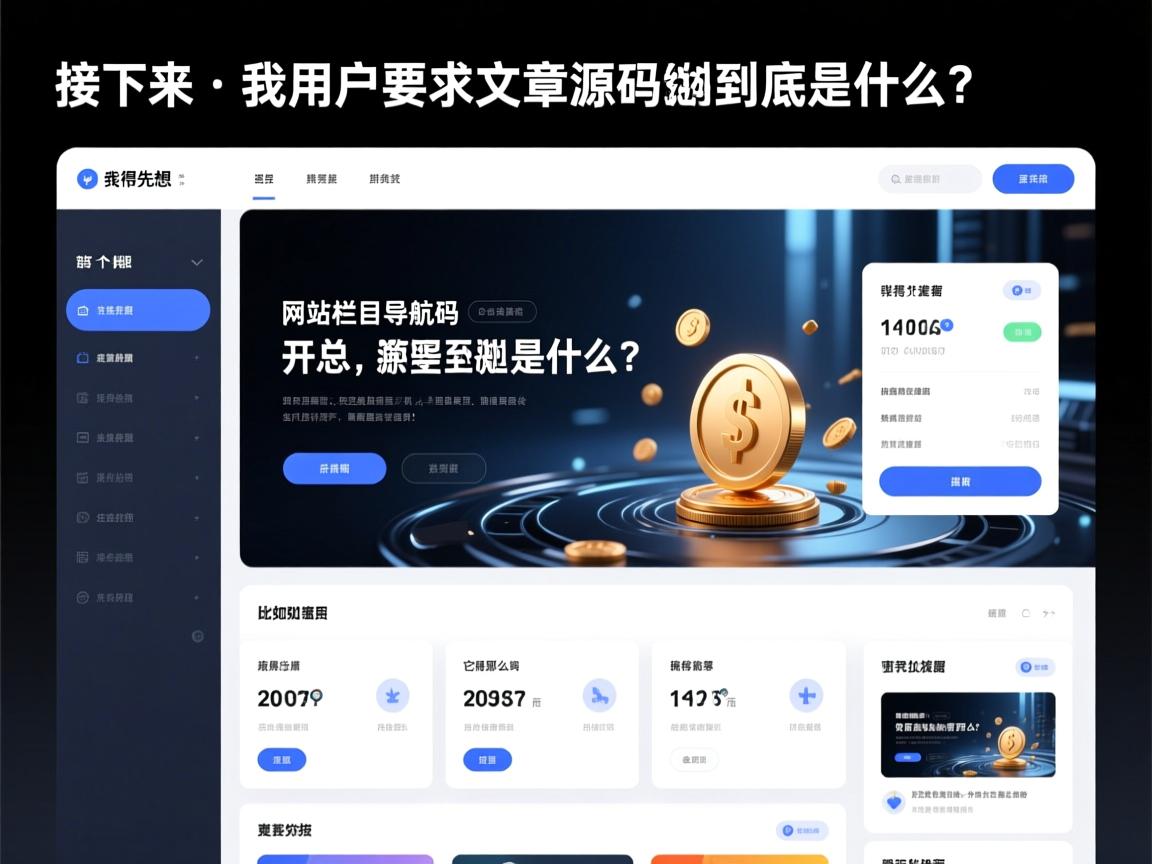 接下来，用户要求文章结构是总分总，开头要有噱头，吸引读者。我得先想一个引人入胜的开头，可能抛出一个疑问，比如网站栏目导航源码到底是什么？它真的那么重要吗？这样能引起读者的兴趣