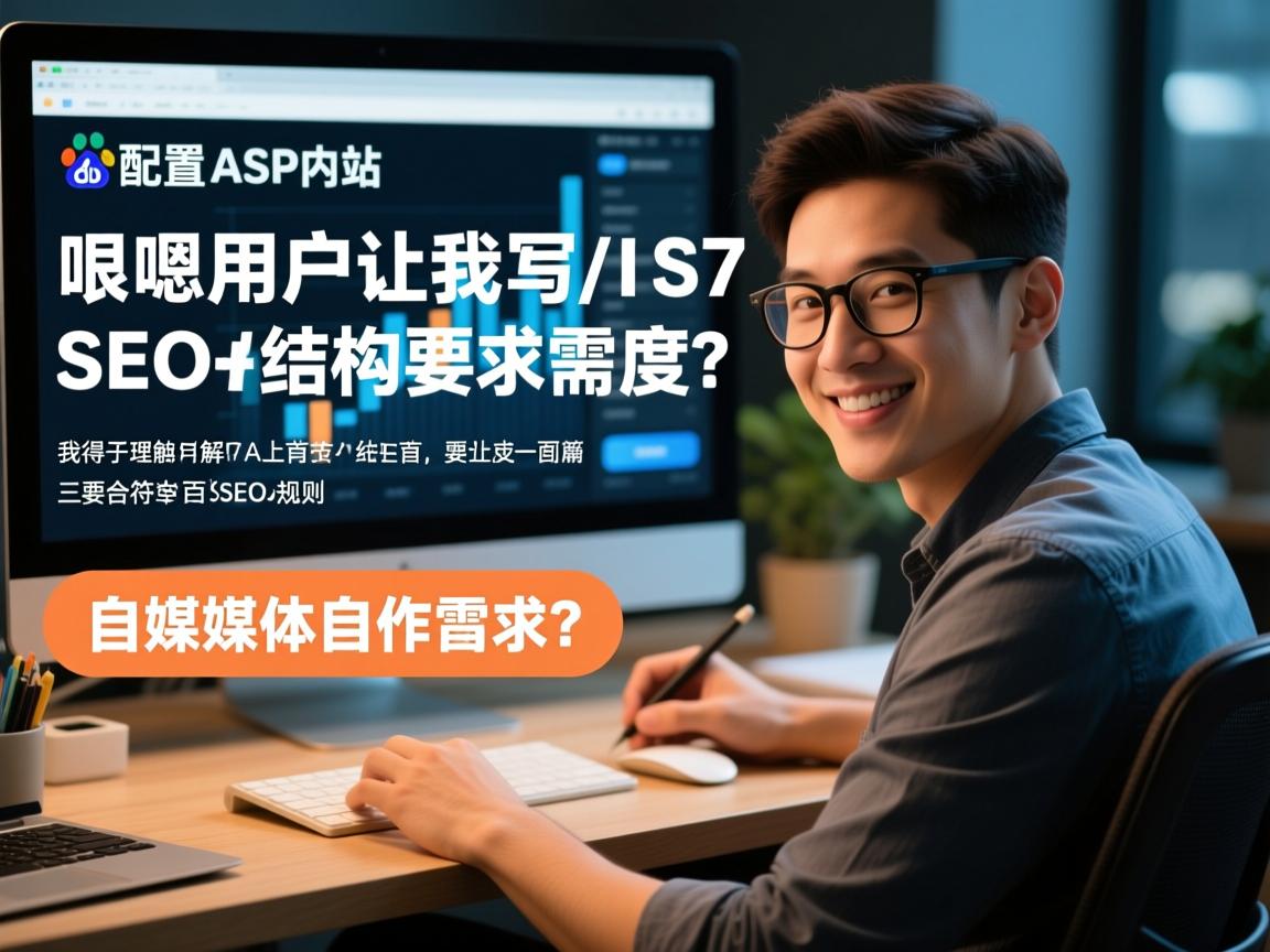 嗯，用户让我写一个关于IIS7配置ASP网站的文章，还特别提到了SEO和结构要求。首先，我得理解用户的需求。他们可能是一个自媒体作者，需要一篇符合百度SEO规则的文章，同时内容要专业且有吸引力