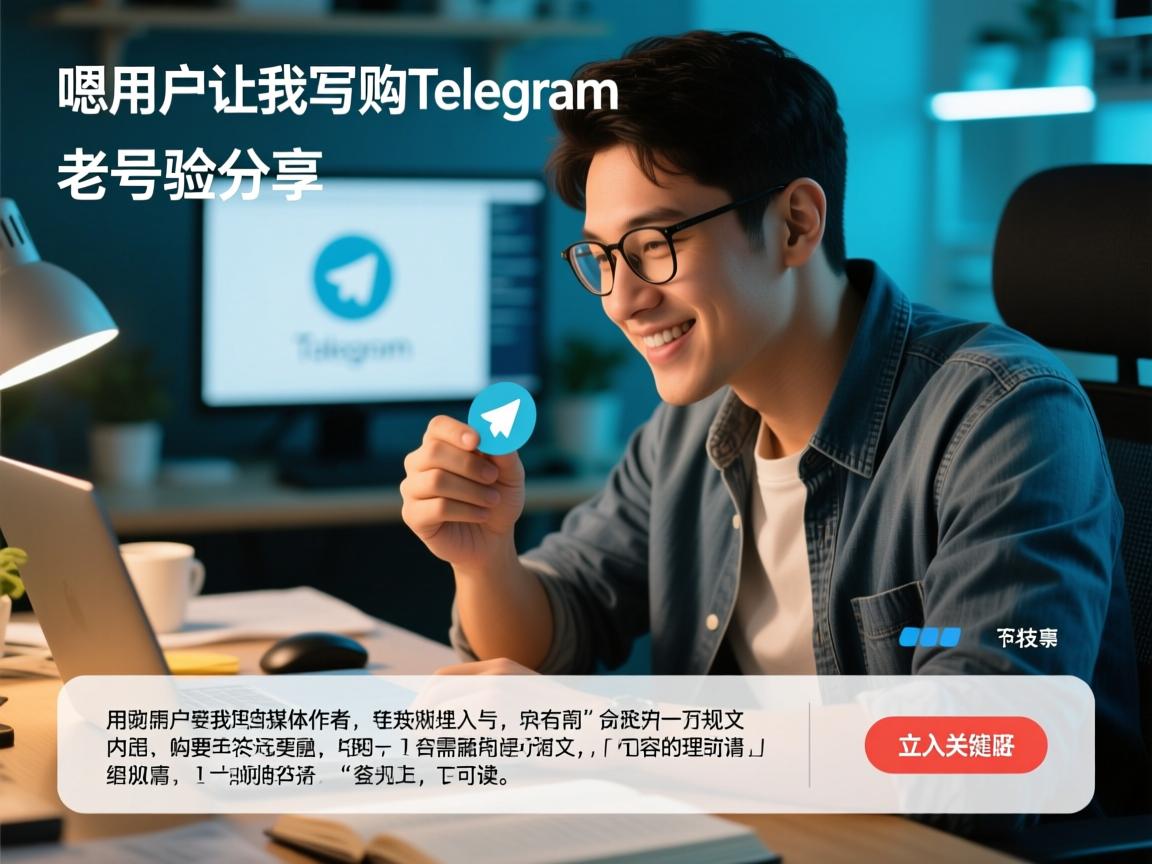 嗯，用户让我写一个关于购买Telegram老号的经验分享的文章。首先，我需要理解用户的需求。用户是一个自媒体作者，所以文章需要符合SEO规则，埋入关键词，同时内容要有理有据，可读性强，口语化但专业