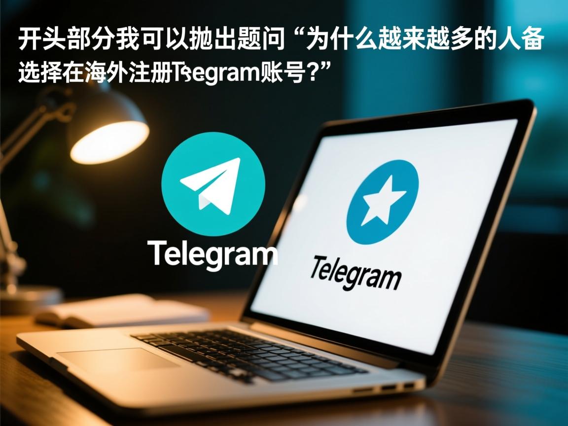 开头部分，我可以抛出一个疑问，比如为什么越来越多的人选择在海外注册Telegram账号？然后引出原因，比如隐私保护、多设备同步等。接着，网友推荐奔诺网，但后面不再出现，所以开头部分提到一次