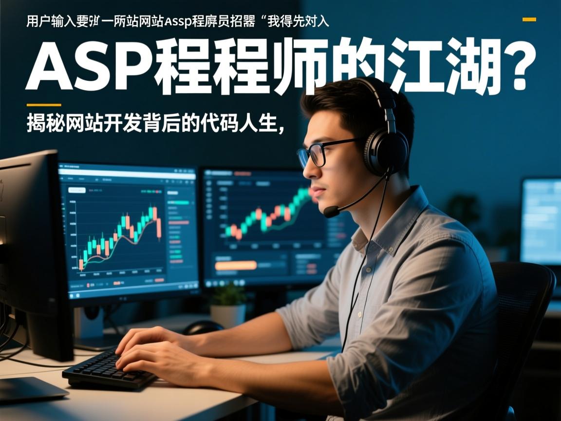 用户提供的输入是网站asp程序员,网站asp程序员招聘,所以文章标题需要包含这些关键词。我得先想一个吸引人的标题,比如ASP程序员的江湖,揭秘网站开发背后的代码人生,这样既有吸引力,又包含了关键词