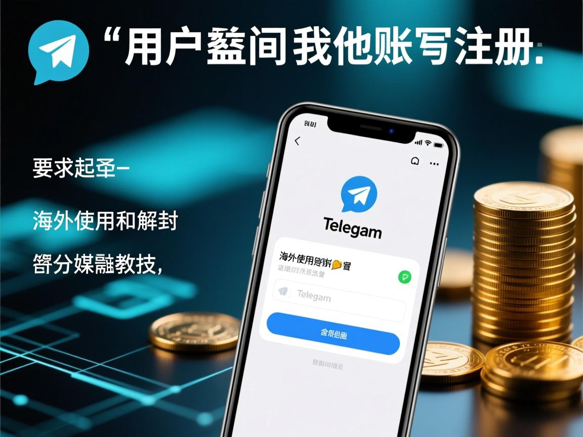 嗯，用户给了一个任务，让我帮他写一篇关于Telegram账号注册、海外使用和解封的教程。看起来他是个自媒体作者，可能需要这篇文章来吸引流量，符合SEO规则。首先，我得分析他的需求