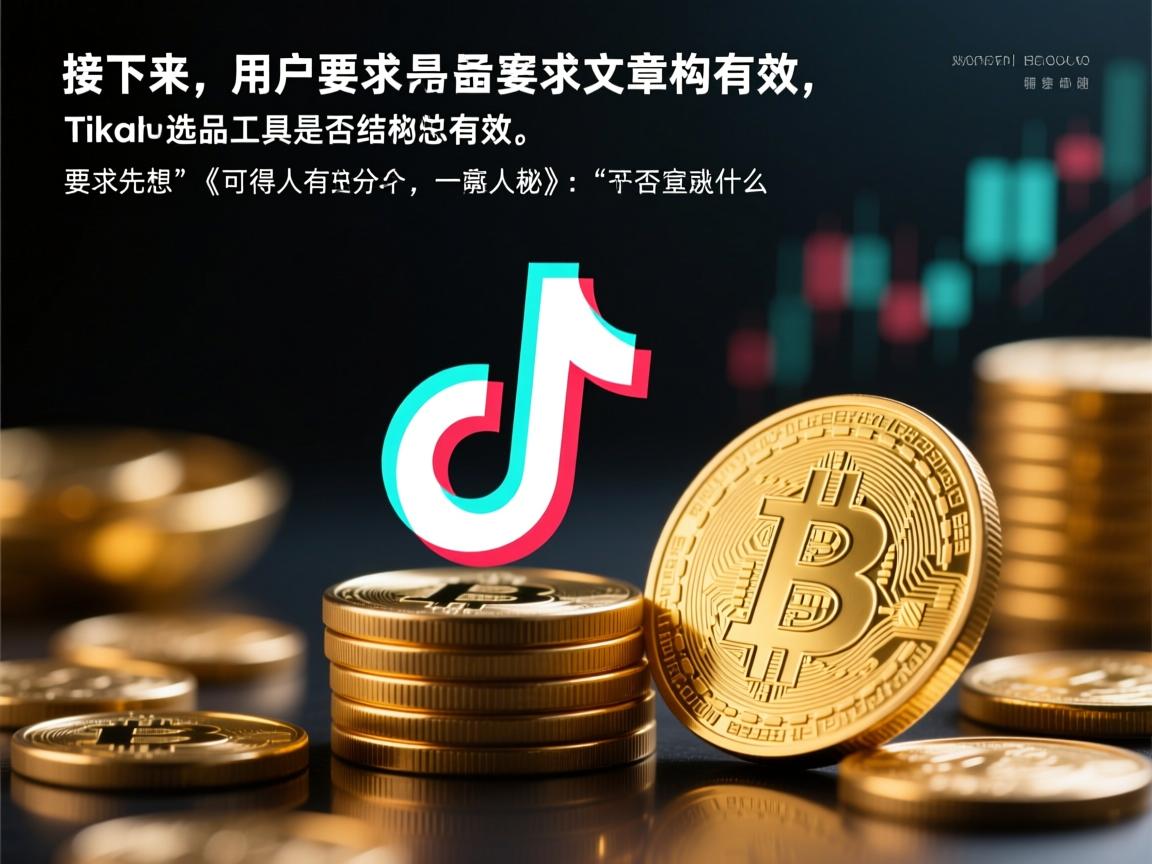 接下来，用户要求文章结构是总分总，开头要有噱头，吸引读者。我得先想一个引人入胜的开头，可能抛出一个争议点或者有趣的问题，比如TikTok选品工具是否真的有效，或者选品的秘诀是什么