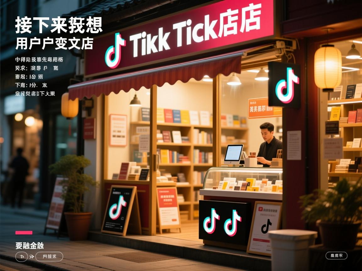 接下来，用户要求文章结构是总分总，开头要有噱头，吸引读者。我得先想一个引人入胜的开头，可能抛出一个精彩或争议的片段，比如TikTok小店如何改变传统电商格局，这样能引起读者兴趣