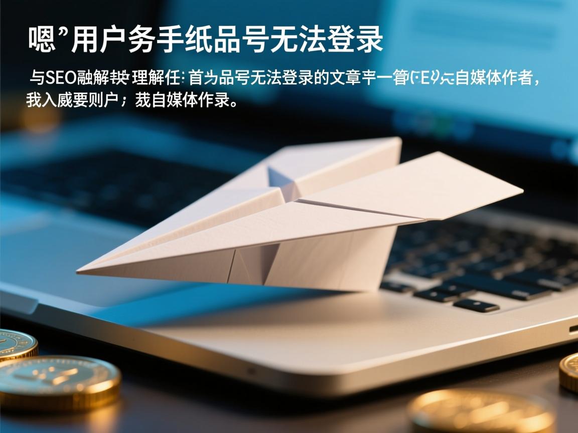 嗯，用户给了一个任务，让我写一篇关于纸飞机成品号无法登录的文章。首先，我需要理解用户的需求。用户是一个自媒体作者，所以文章需要符合SEO规则，埋入关键词，同时内容要有理有据，可读性强，口语化但专业
