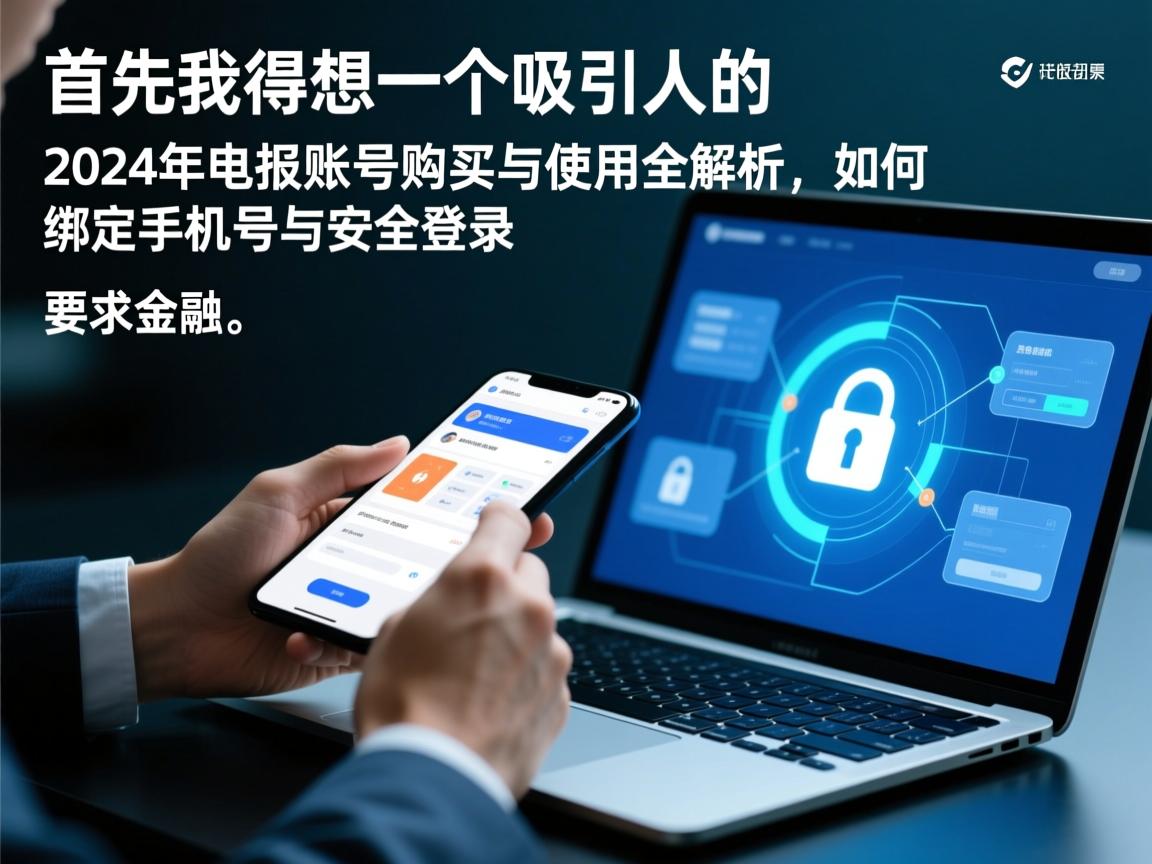 首先，我得想一个吸引人的标题。可能需要结合电报的使用场景，比如社交、商务，或者强调安全和隐私。比如2024年电报账号购买与使用全解析，如何绑定手机号与安全登录