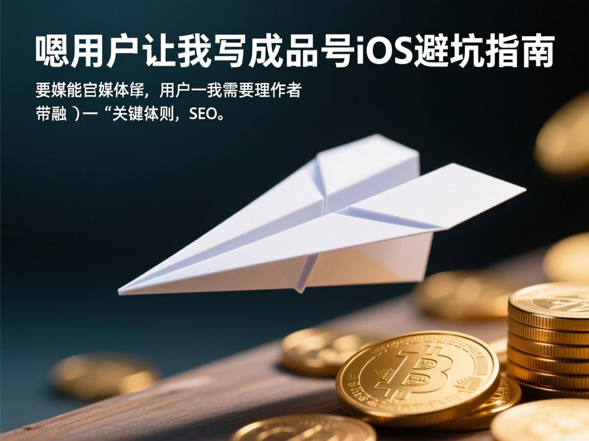 嗯，用户让我写一个关于纸飞机成品号iOS避坑指南的文章。首先，我需要理解用户的需求。用户是一个自媒体作者，所以文章需要符合SEO规则，埋入关键词，同时内容要有理有据，可读性强，口语化但专业