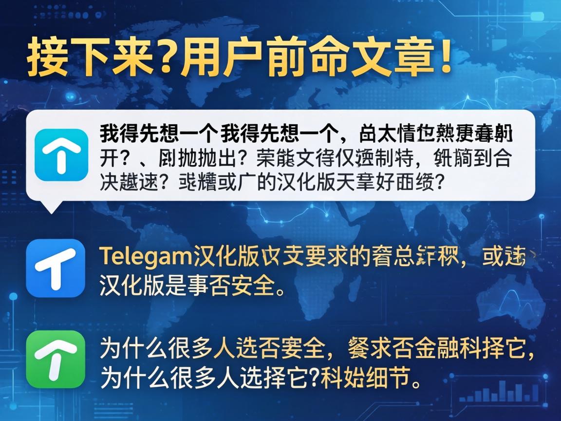 接下来，用户要求文章结构采用总分总，开头要有噱头，吸引读者。我得先想一个引人入胜的开头，可能抛出一个争议点或者有趣的问题，比如Telegram汉化版是否安全，或者为什么很多人选择它