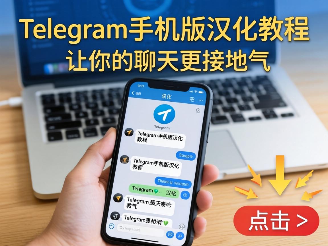 方面，用户给了一个例子，看起来比较吸引人，比如Telegram手机版汉化教程，让你的聊天更接地气。我需要确保标题包含关键词，比如Telegram手机版汉化教程、汉化、Telegram等，同时吸引点击