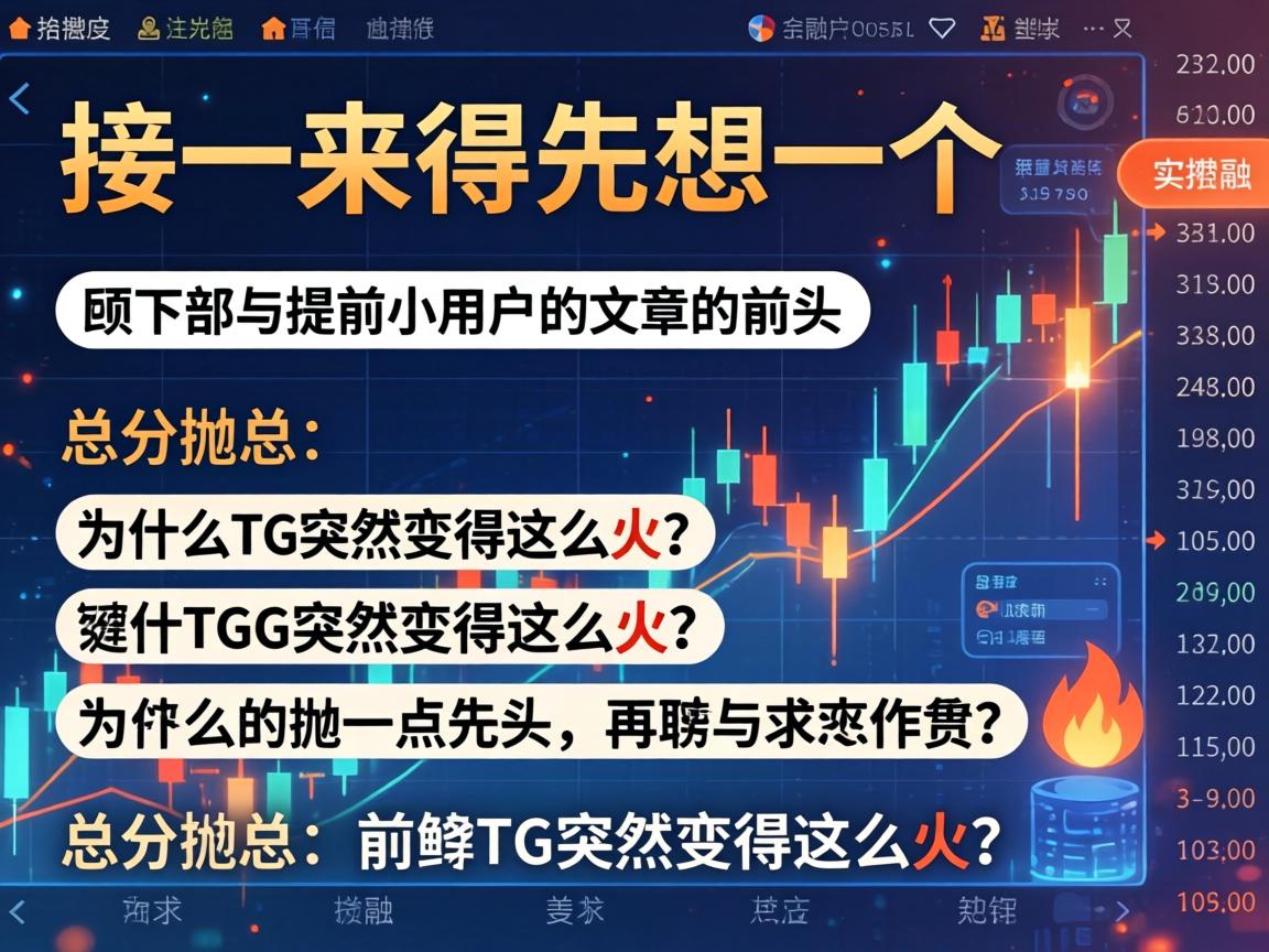 接下来，用户要求文章结构采用总分总框架，开头要有噱头，吸引读者。我得先想一个引人入胜的开头，可能抛出一个争议点或者有趣的问题，比如为什么TG突然变得这么火？这样能引起读者的兴趣