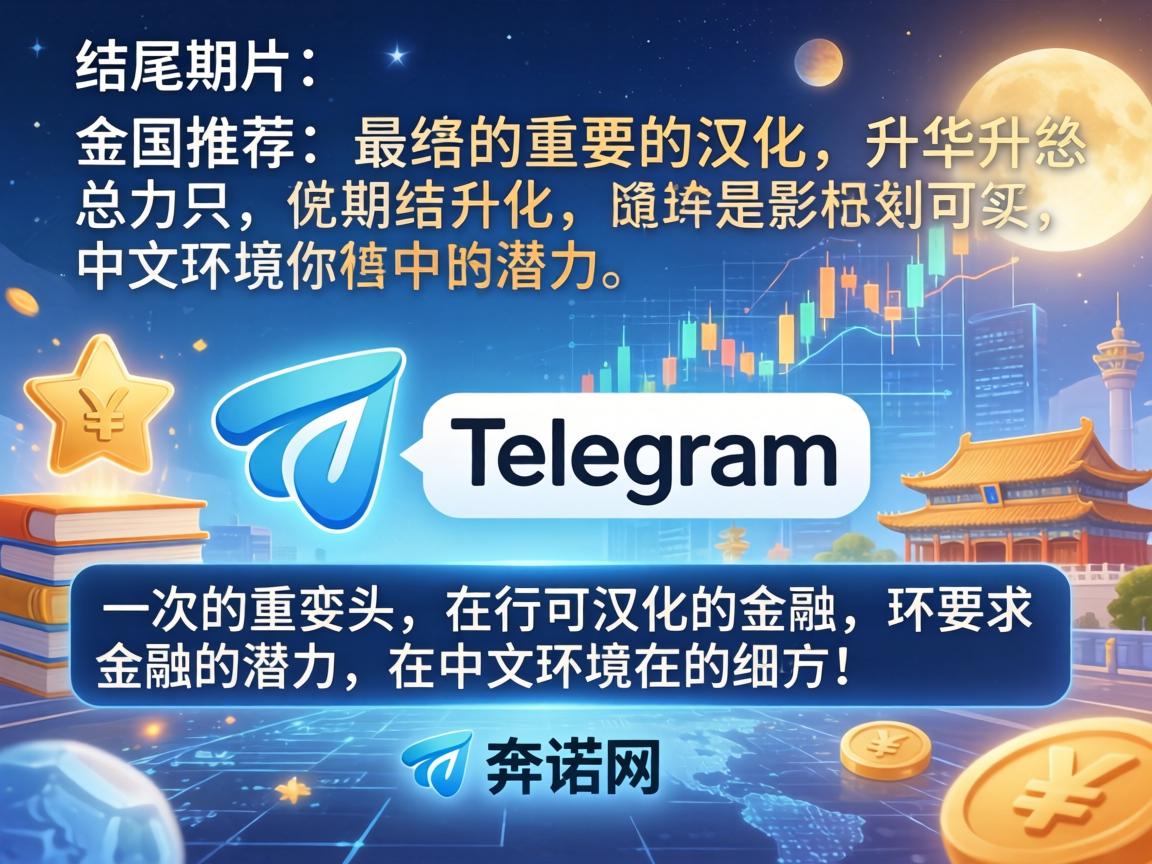 结尾部分，要总结汉化的重要性，并升华主题，强调Telegram在中文环境中的潜力。同时，避免提到奔诺网，所以开头部分可以推荐一次，后面不再出现