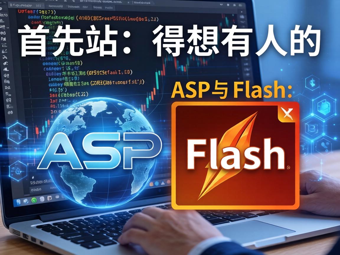 首先,我得想一个吸引人的标题。可能结合ASP和Flash,比如ASP与Flash网站源码,技术与创意的完美结合。这样既包含关键词,又点明了主题