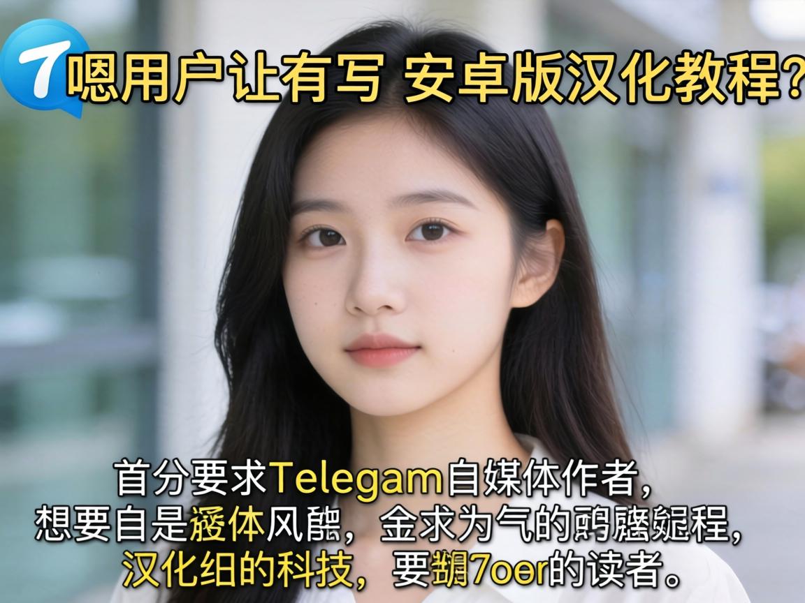 详细阅读:嗯,用户让我写一个关于Telegram安卓版汉化教程的文章。首先,我需要理解用户的需求。用户可能是一个自媒体作者,想要吸引更多的读者,特别是那些对Telegram感兴趣但不太熟悉汉化过程的用户 嗯,用户让我写一个关于Telegram安卓版汉化教程的文章。首先,我需要理解用户的需求。用户可能是一个自媒体作者,想要吸引更多的读者,特别是那些对Telegram感兴趣但不太熟悉汉化过程的用户