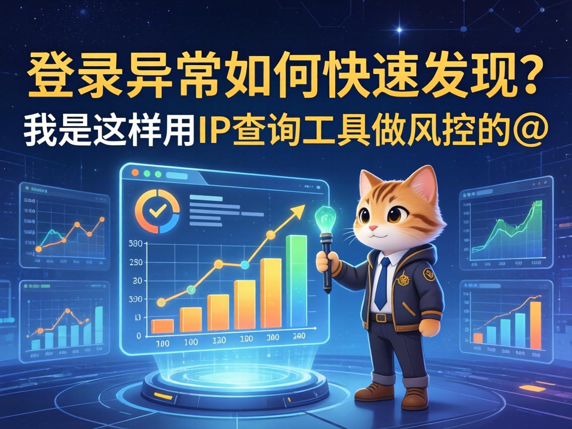 登录异常如何快速发现？我是这样用IP查询工具做风控的​