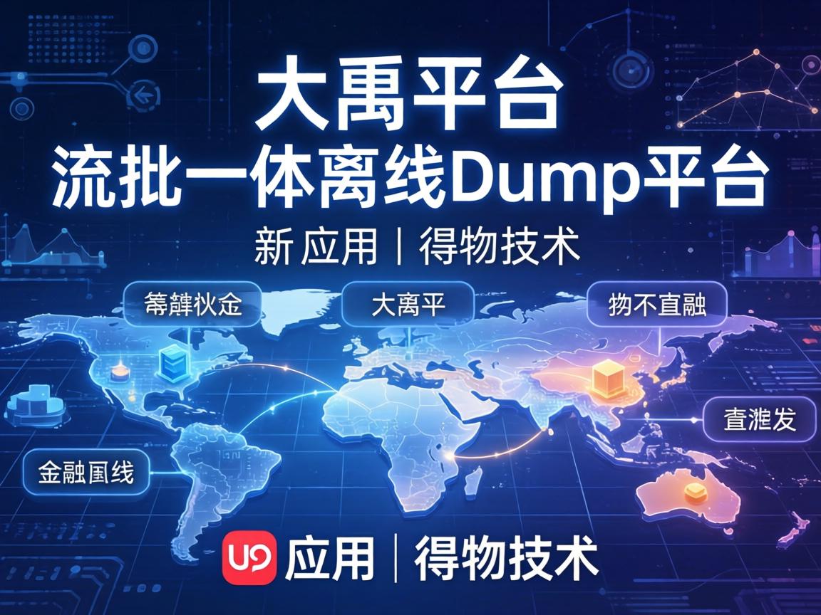 大禹平台：流批一体离线Dump平台的设计与应用｜得物技术