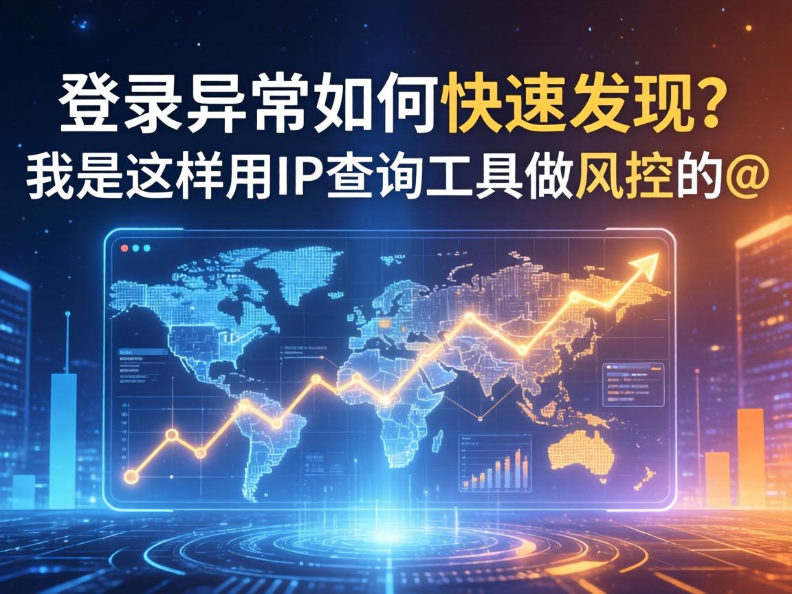 登录异常如何快速发现？我是这样用IP查询工具做风控的​