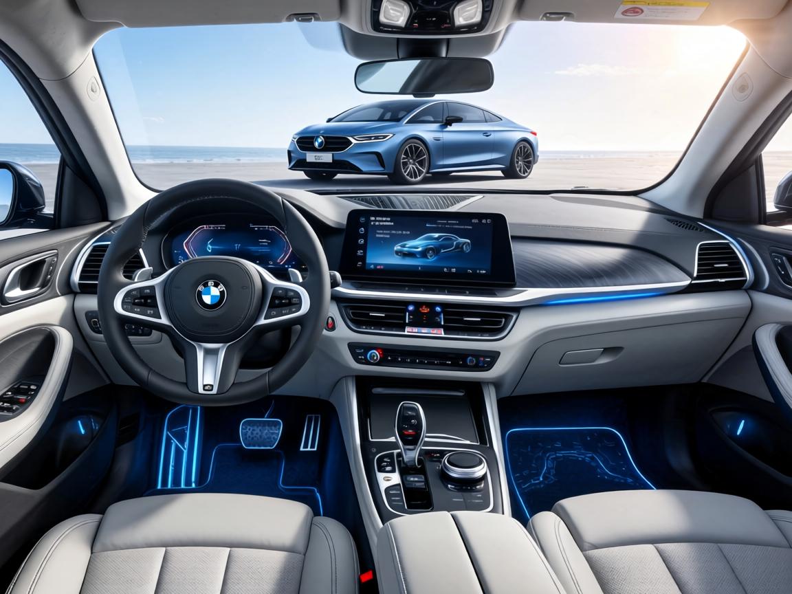 全新宝马i3首发亮相，内饰贼科幻，国产依旧加长