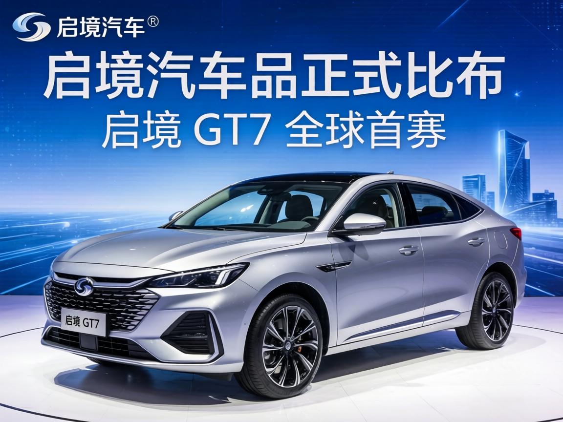 启境汽车品牌正式亮相——启境GT7全球首秀