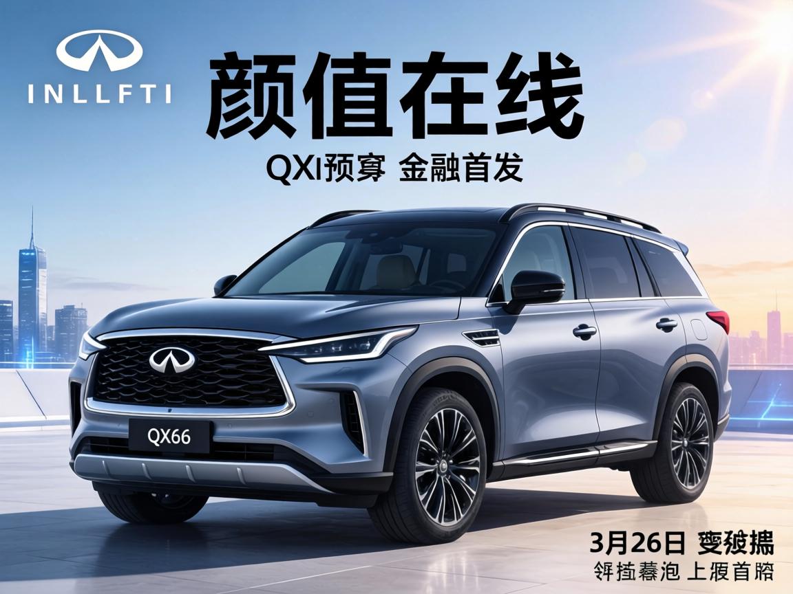 颜值在线？英菲尼迪QX65预告图，3月26日首发亮相