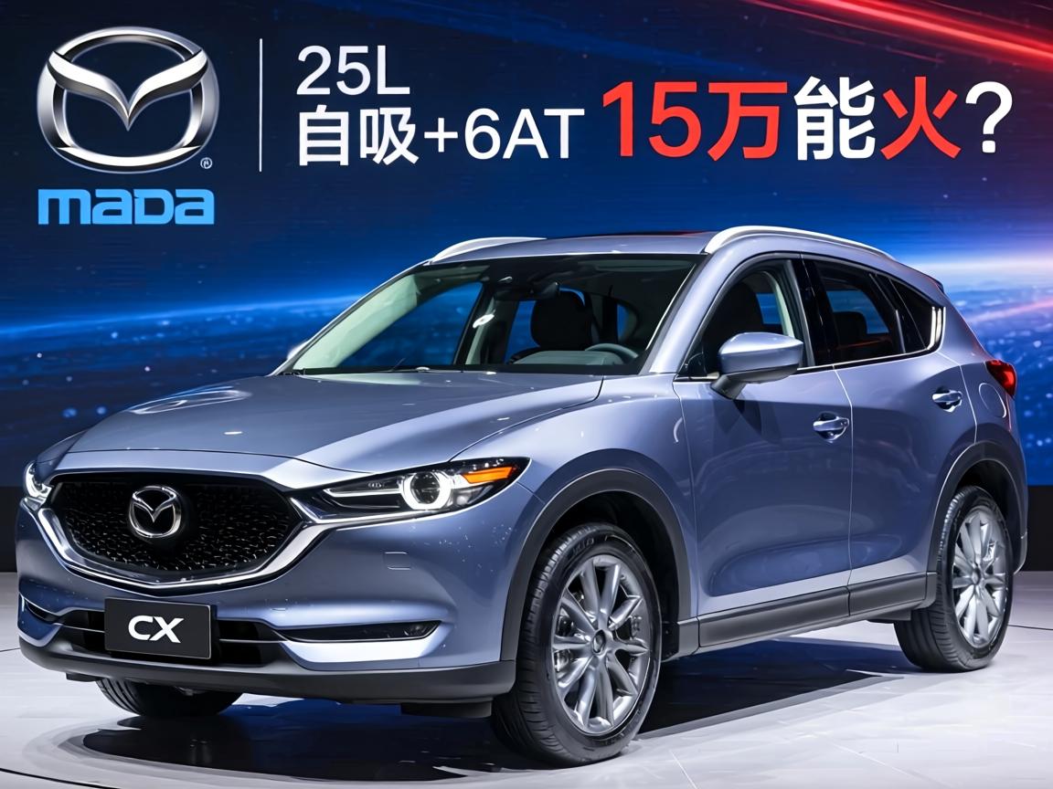 新马自达CX-5亮相，2.5L自吸+6AT，15万能火？