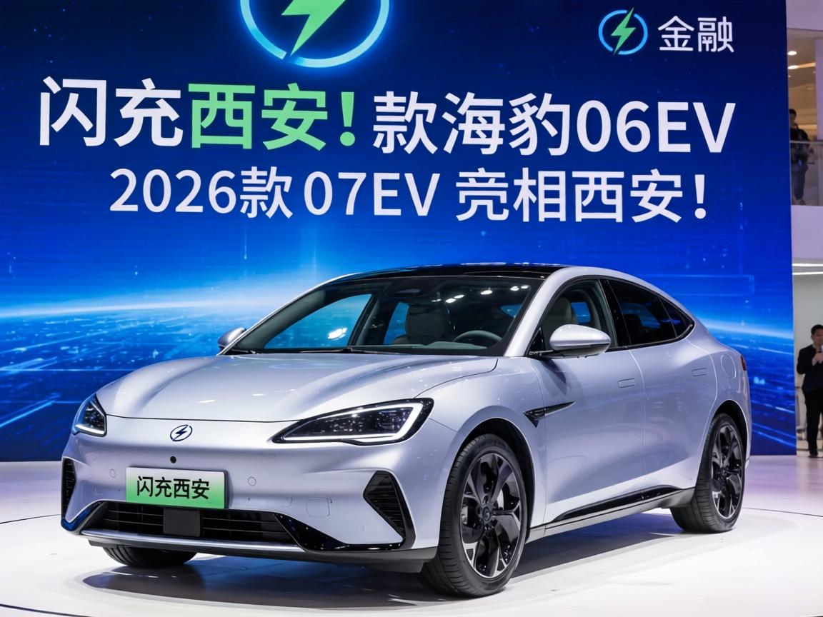 闪充西安！2026款海豹06EV 07EV亮相西安！