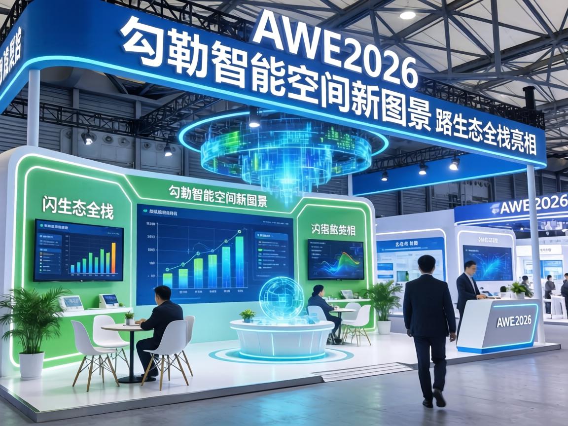 勾勒智能空间新图景 探路生态全栈亮相闪耀AWE2026