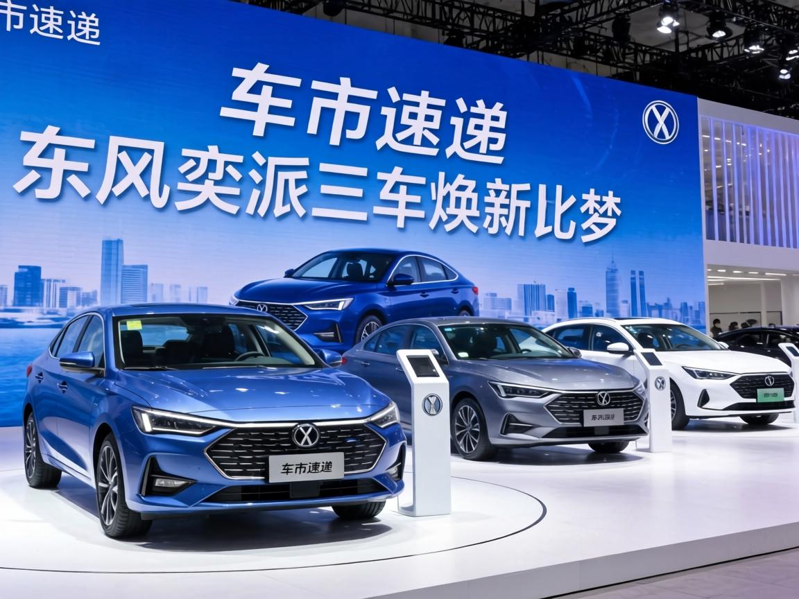 车市速递//东风奕派三车焕新亮相