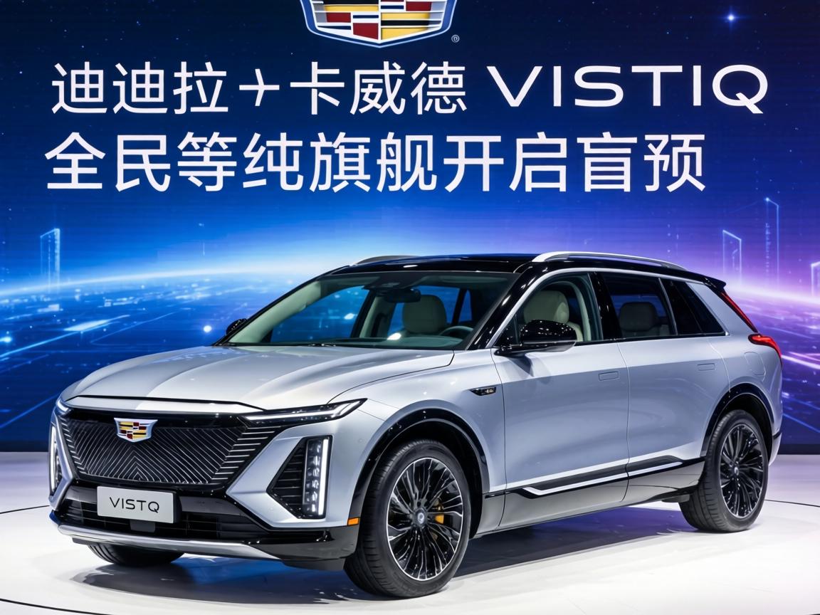 凯迪拉克凯威德VISTIQ亮相，全尺寸纯电旗舰开启盲订