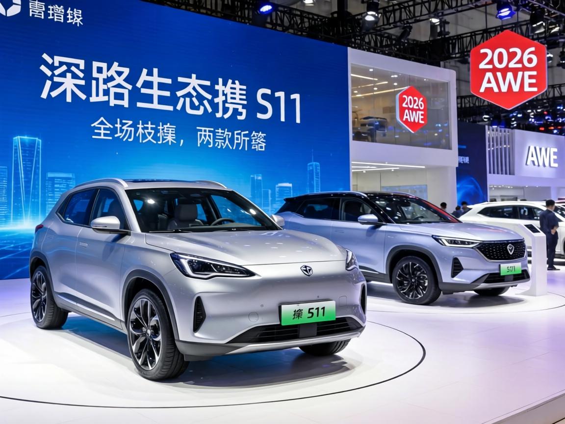 探路生态携两款概念车S10与S11亮相2026上海AWE