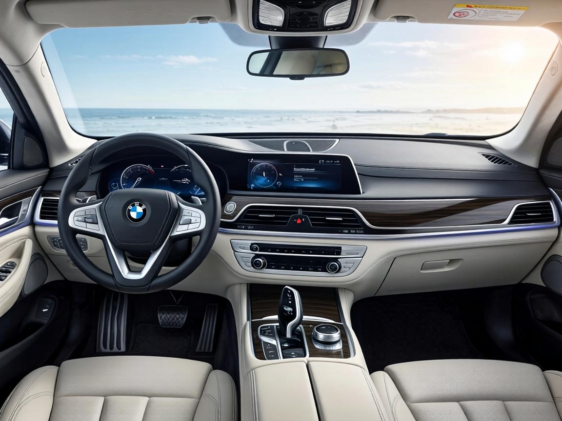 新款宝马7系预告图曝光：大鼻孔还在，但座舱要彻底升级？