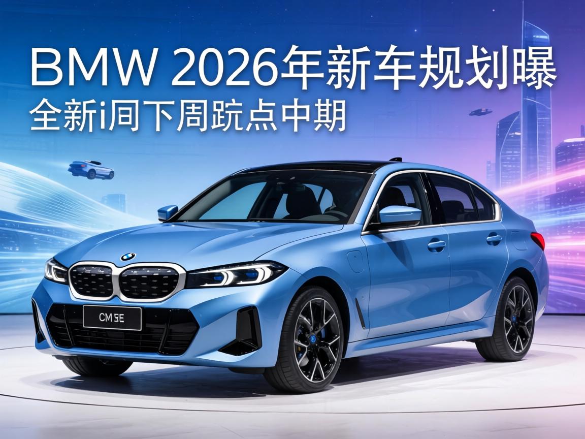 宝马2026年新车规划曝光，全新i3下周亮相中期