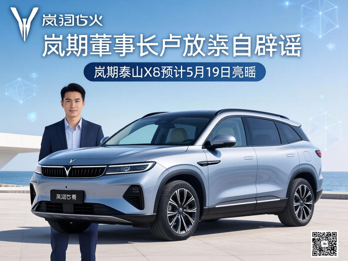 岚图董事长卢放亲自辟谣，岚图泰山X8预计3月19日亮相