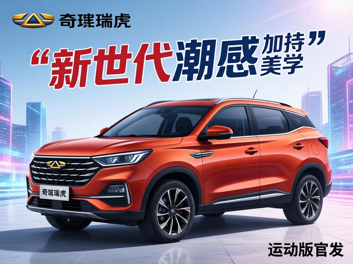 新世代潮感美学加持 奇瑞瑞虎5运动版官图首发