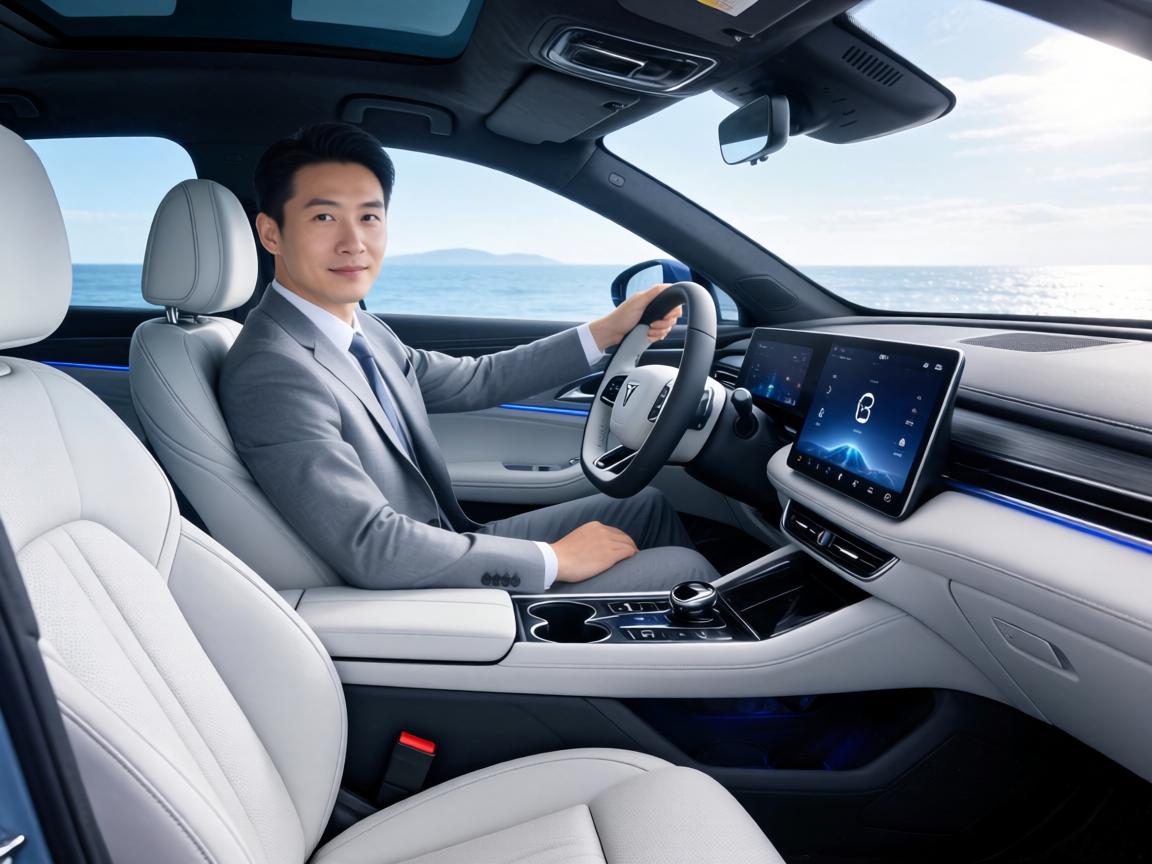 【E汽车】至境E7内饰官图曝光