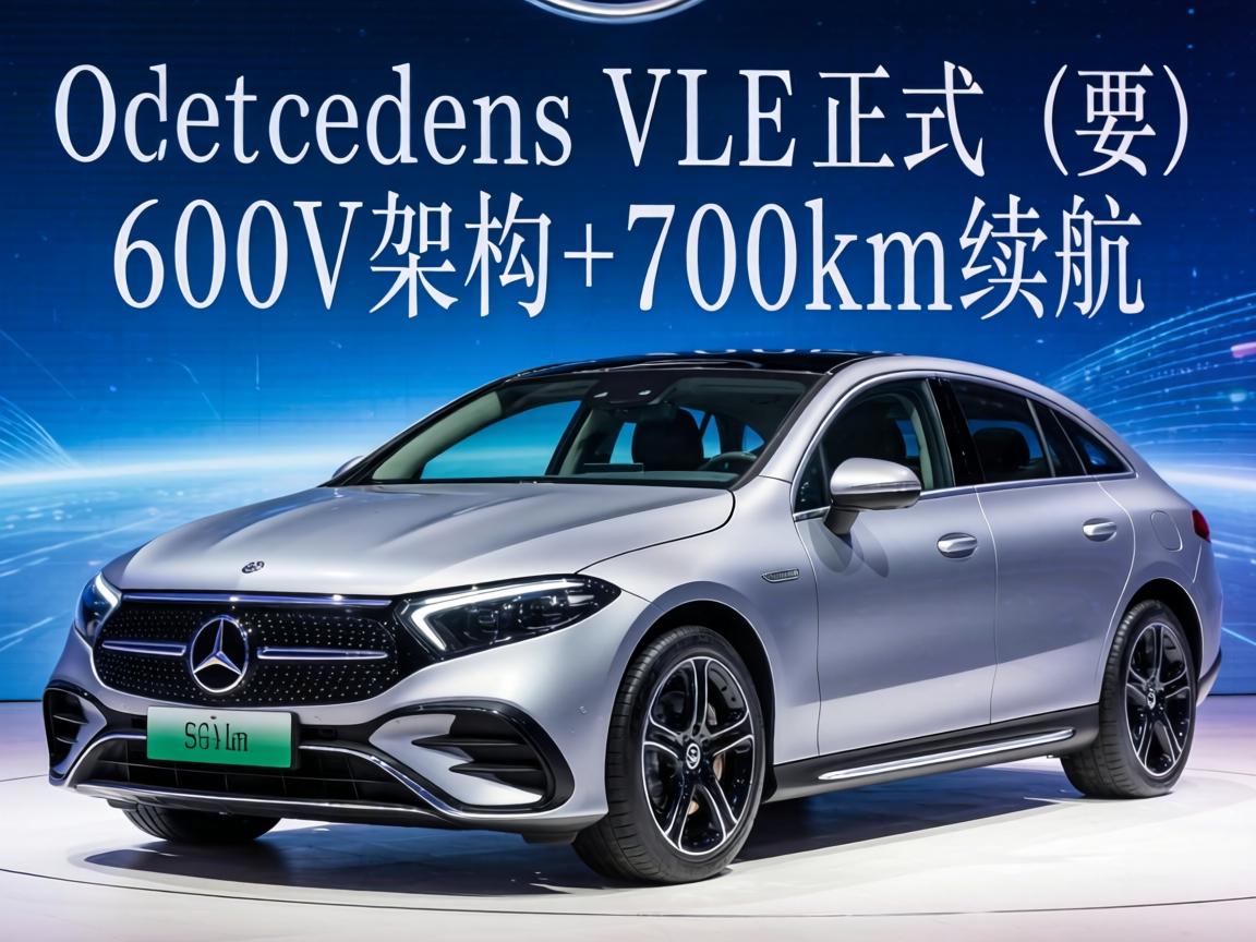 奔驰纯电VLE正式亮相，800V架构+700km续航