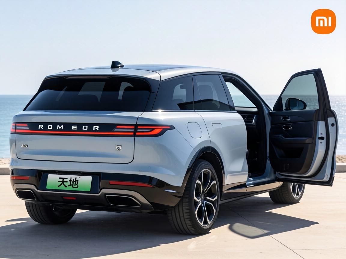 小米增程SUV最新谍照，尾部似路虎，还配天地门