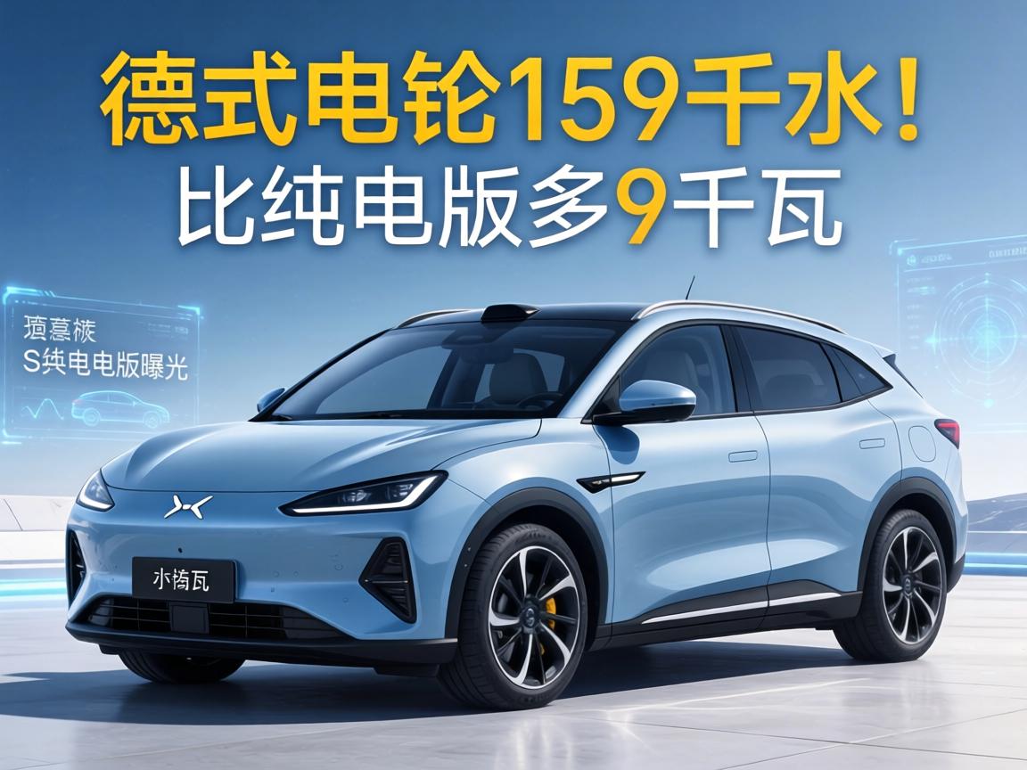 德系电机159千瓦！极狐S3换电版曝光，比纯电版多9千瓦