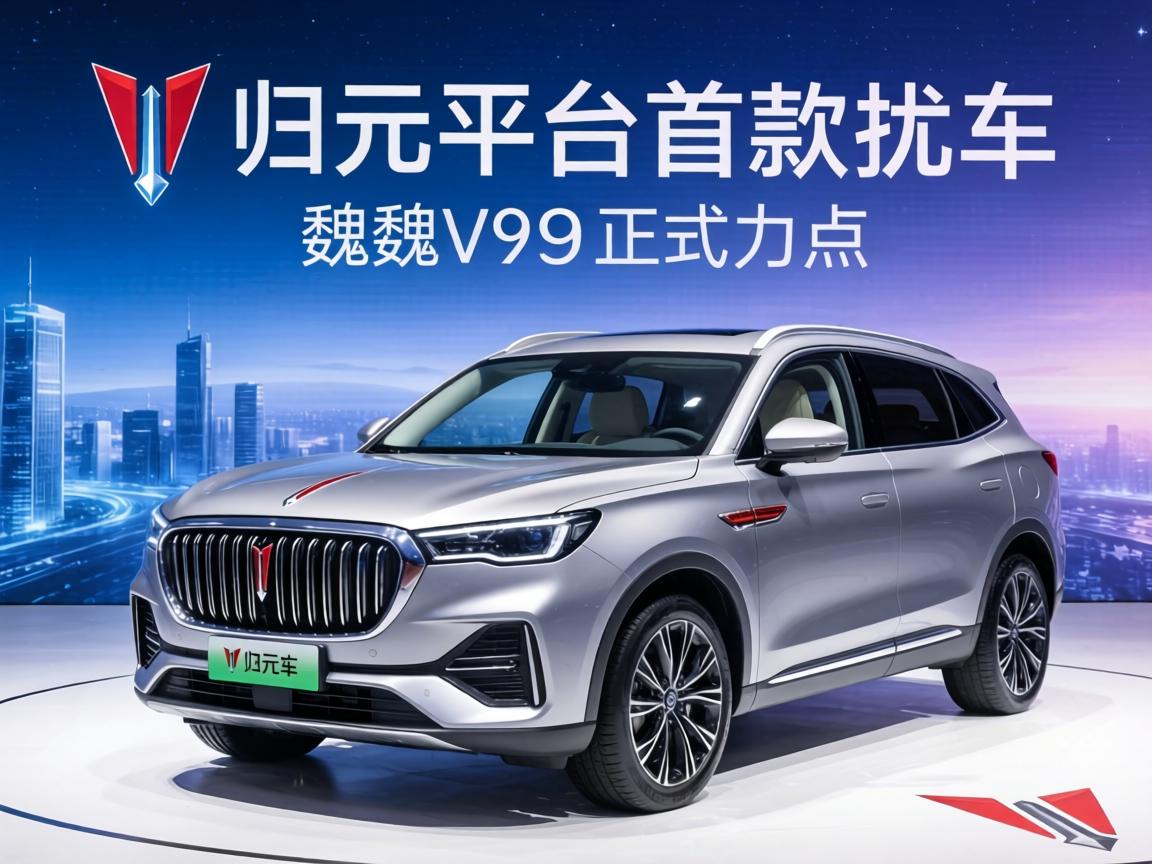 归元S平台首款车型魏牌V9X正式亮相