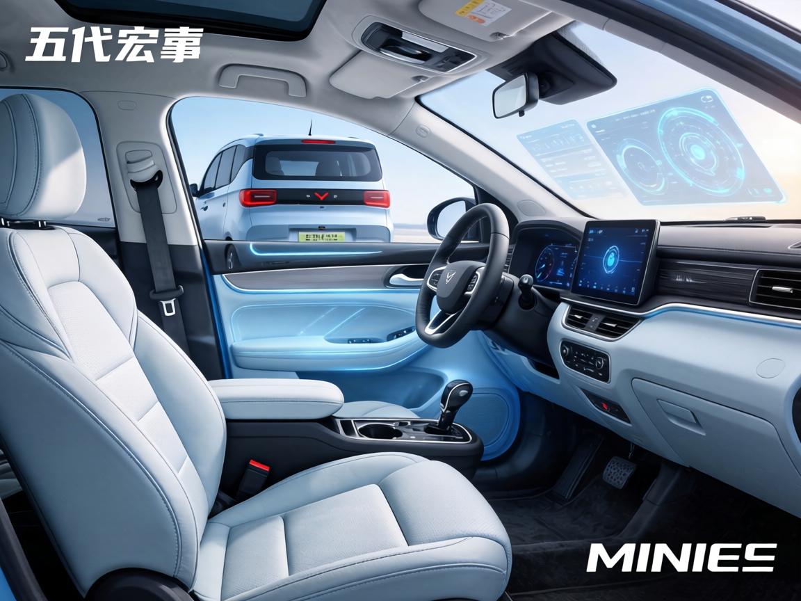 第五代宏光MINIEV配置曝光，空间、舒适全面进化