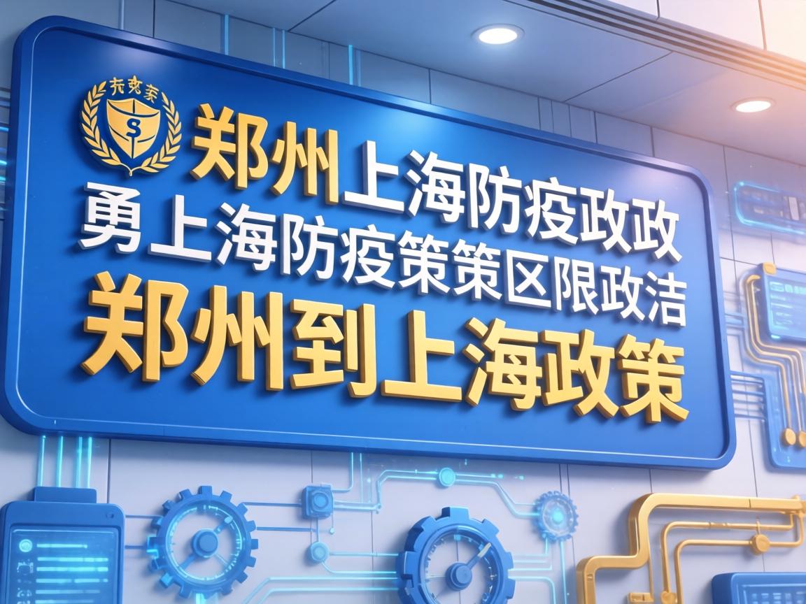 郑州对上海防疫政策/郑州到上海政策