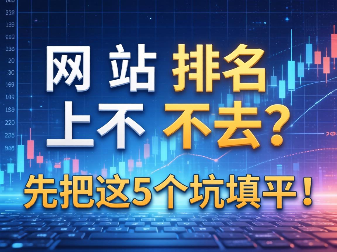 网站排名上不去？先把这5个坑填平！
