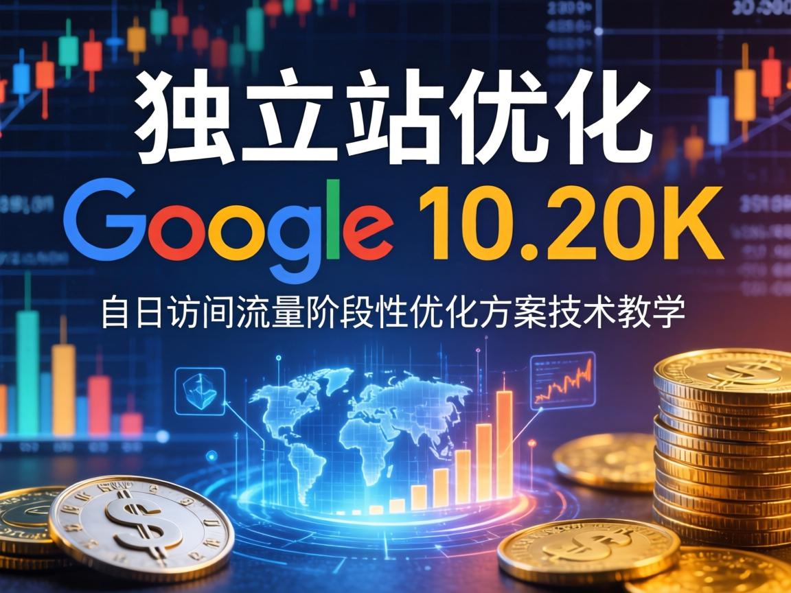 独立站优化到谷歌10-20K日访问流量的阶段性优化方案技术教学