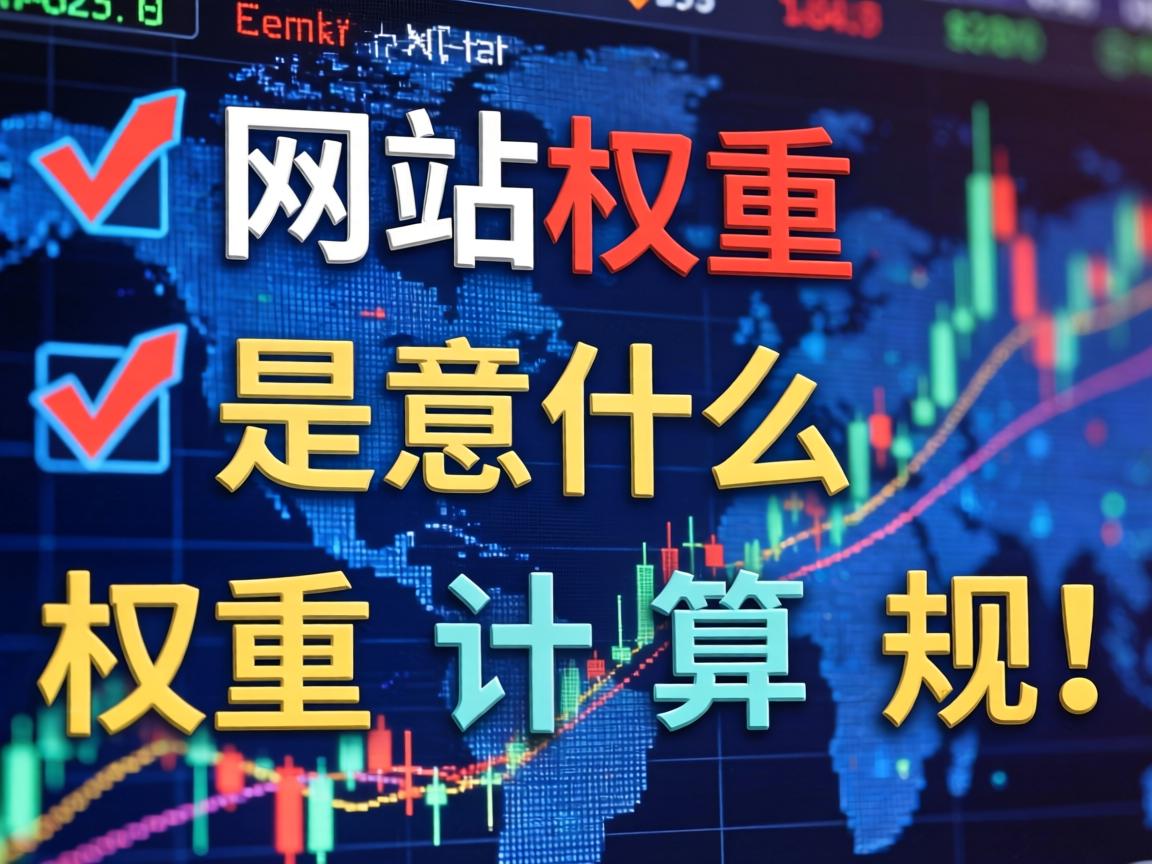 网站权重是什么意思及权重计算规则