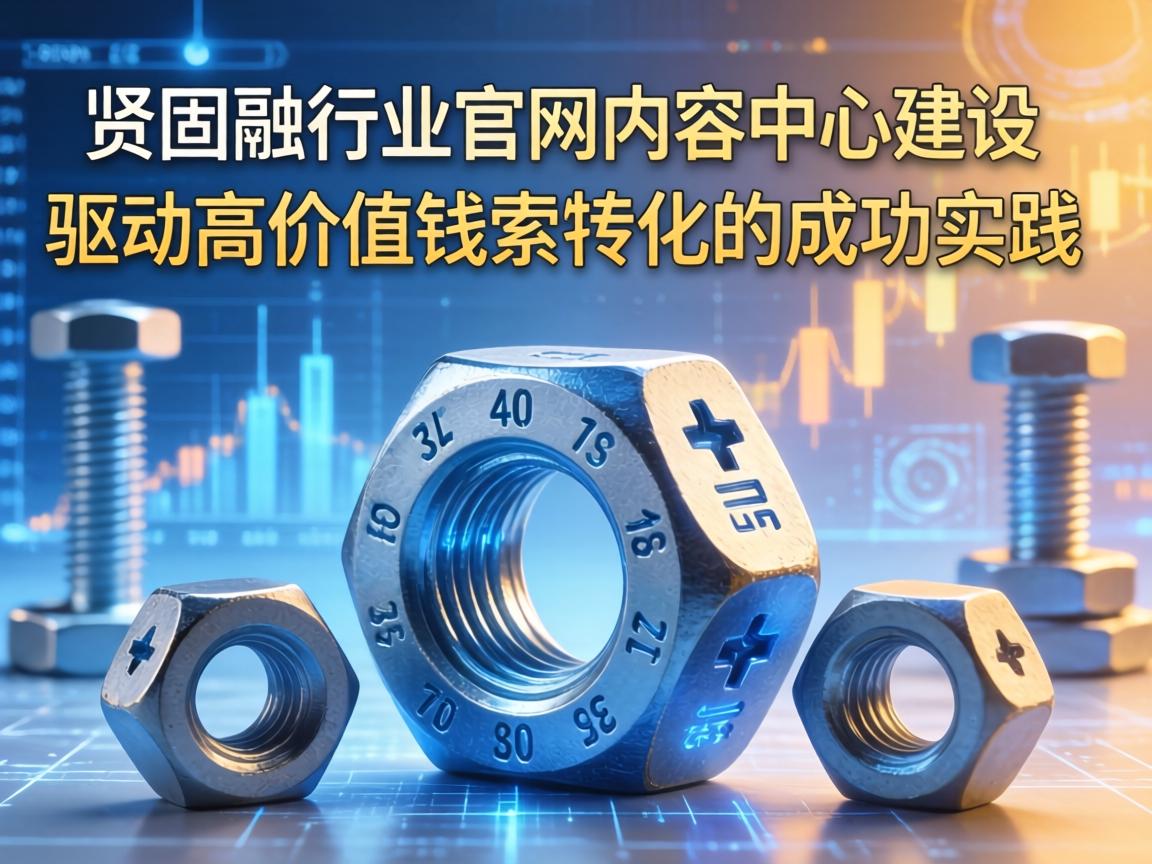 紧固件行业官网内容中心建设驱动高价值线索转化的成功实践